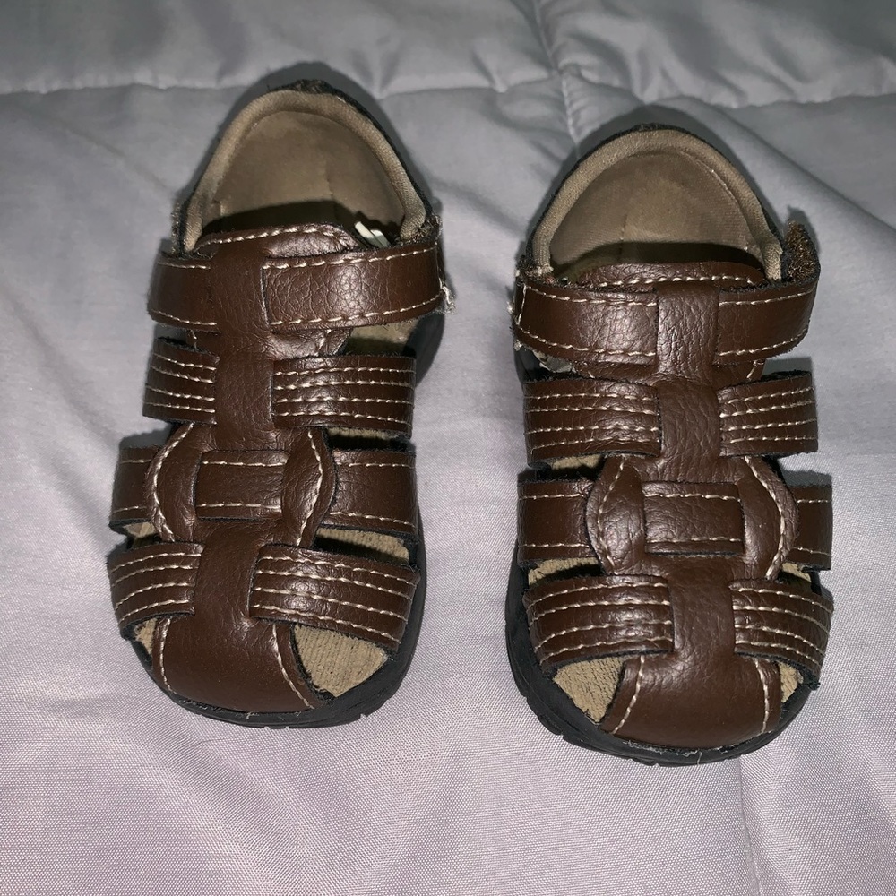 💙INFANT BOY💙 Carters faux leather shoes